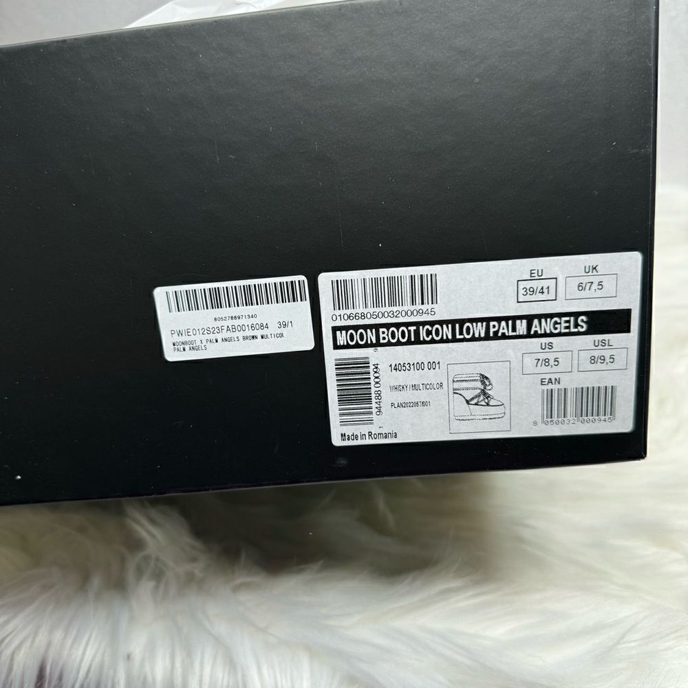Palm Angel Icon Low Tie Dye Suede Moon Boot - Picture 2 of 10